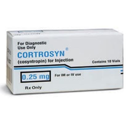 Cortrosyn™ (Cosnytropin), 0.25mg/Vial, MDV, 2mL, 10 Vials/Tray  Non-Returnable