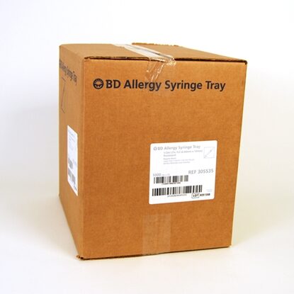 BD PrecisionGlide™ Allergy Syringe With Needle 0.5cc 27G x 1/2", 1000/Case