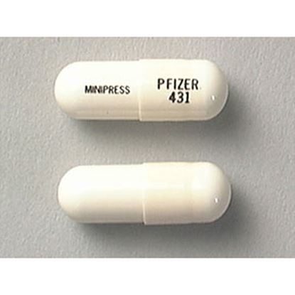 Minipress® (Prazosin), 1mg, 250 Capsules/Bottle