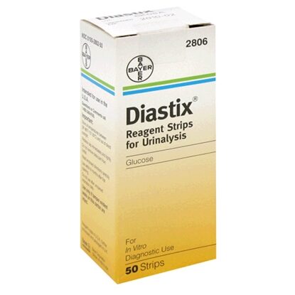 Diastix® Urine Test Strips for Ketone, 50/Box