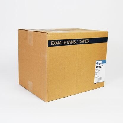 McKesson Exam Gown One Size Blue, 50/Case