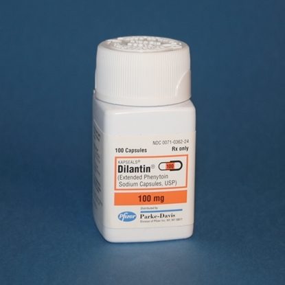 Dilantin®, 100mg, 100 Capsules/Bottle