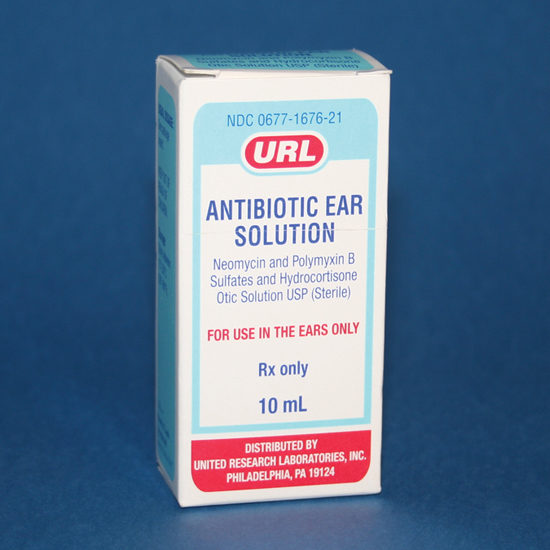 Antibiotic Ear, Otic Drops, 10mL Bottle McGuff