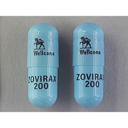 Zovirax®, 200mg, 100 Capsules/Bottle