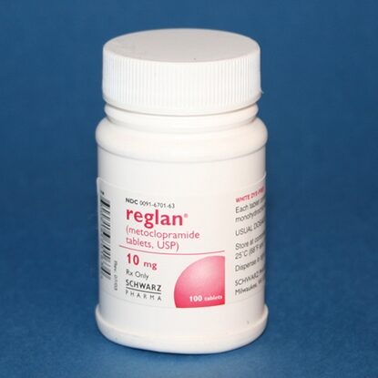 Reglan® (Metoclopramide), 10mg, 100 Tablets/Bottle