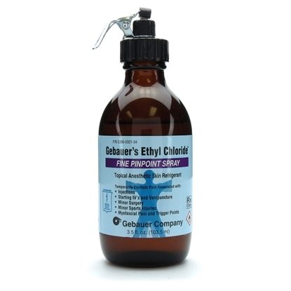 Ethyl Chloride®, Fine Spray, 3.5oz Glass Bottle w/Trigger