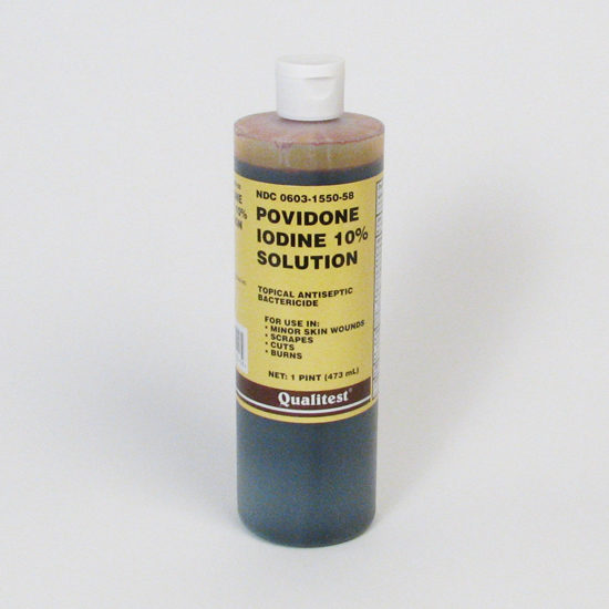 Povidone Iodine Prep Solution, 16 oz.