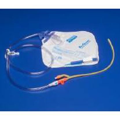 Catheter, Foley, Tray, 16 French 5cc with Bag and Accessories, 10/Case