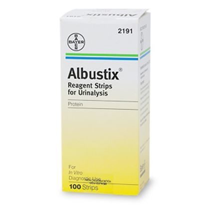 Albustix®, Reagent Strips, Tests for Protein in Urine, 100/Box