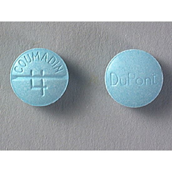 Coumadin, 4mg, 100 Tablets/Bottle | McGuff