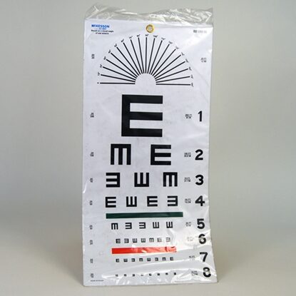 McKesson Eye Chart  22" x 11", Each