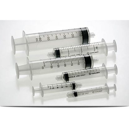 Exel International 3cc Syringes with Needle, Luer Slip Tip:First