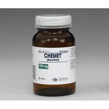 Chemet (DMSA), 100mg, 100 Capsules/Bottle
