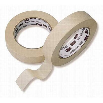 3M Comply™ Steam Autoclave Tape 1/2" x 60 Yard, 42/Case