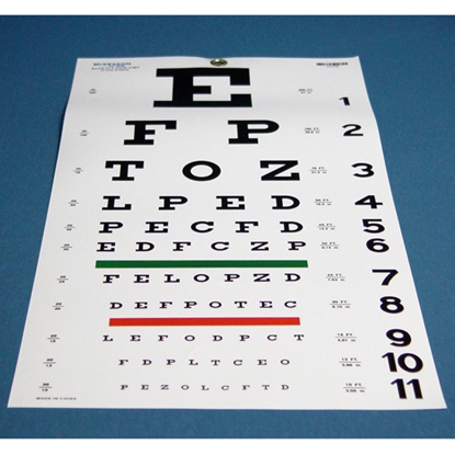 McKesson Eye Chart 22" x 11", Each