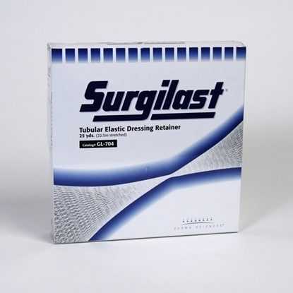 Bandage, Tubular, Size 4, Surgilast, White, 25 yards/Package