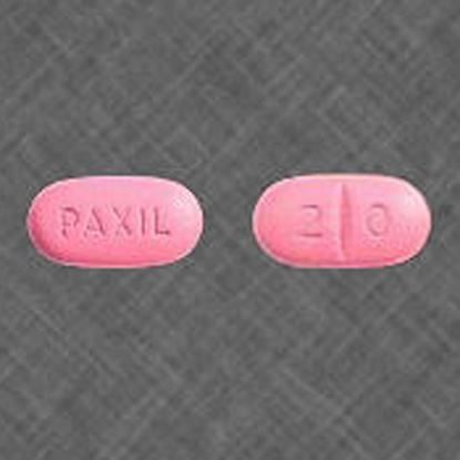Paxil® (Paroxetine), 20mg, 30 Tablets/Bottle