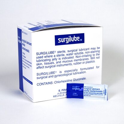 Surgilube® Lubricant Foilpak 3 g, 144/Box