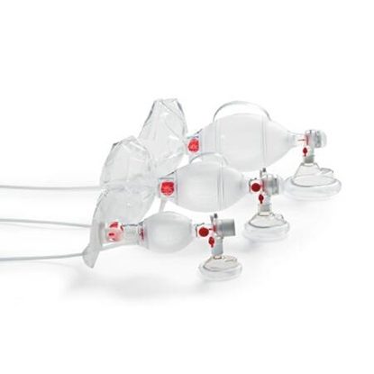 Resuscitator, Manual, Disposable, Spur-II, Ambu-Bag, Adult, Each