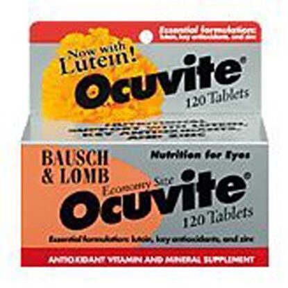 Ocuvite® (Omega 3 and Lutein), 120 Tablets/Bottle