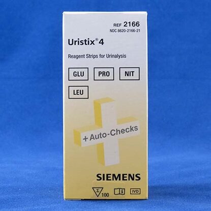 Uristix® 4 Reagent Strips for Urinalysis, 100/Box