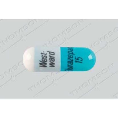 Flurazepam HCl [C-IV], 15mg, 100 Capsules/Bottle