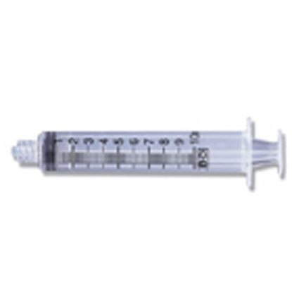 10cc Syringe, Eccentric Tip, No Needle, Sterile, 100/Box
