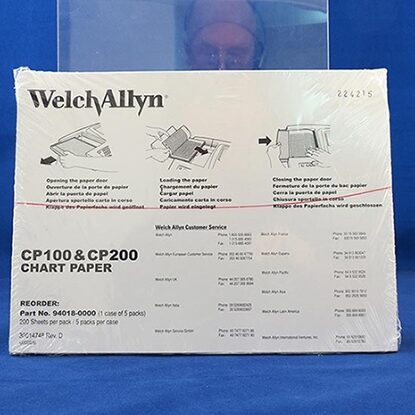 Welch Allyn® ECG Recording Paper 8.5" x 11", 200/Package