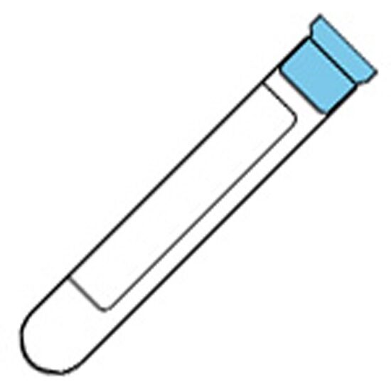 Vacutainer® Light Blue Blood Collection Tube with Sodium Citrate, 13 x