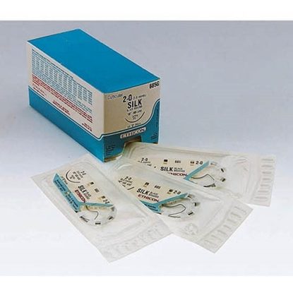 Suture, Silk, PERMA-HAND™, 2.0, FS, 18", 12/Box