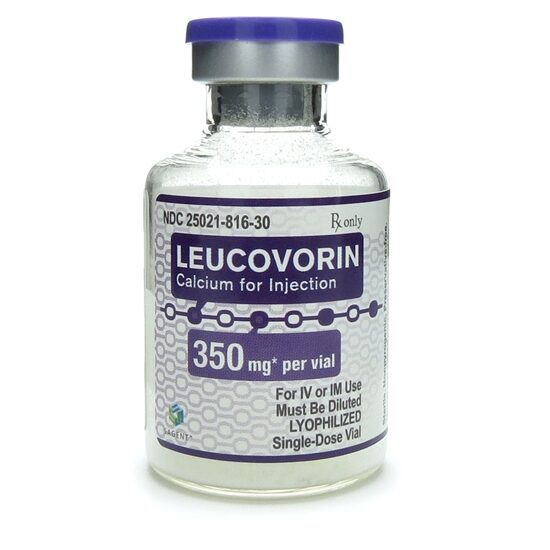 Leucovorin Calcium Injection 350 mg/Vial, Single Dose Vial 17.5 mL, Each