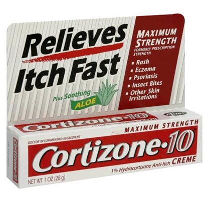 Cortizone-10, (Hydrocortisone), 1%, Cream, 1 Ounce Tube