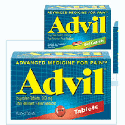 Advil®, 200mg, 50 Tablets/Bottle