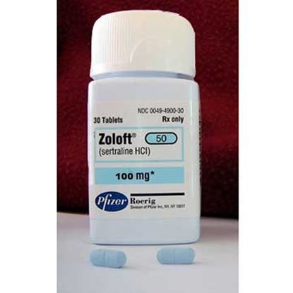 Zoloft®, 50mg, Unite Dose 100 Tablets/Bottle