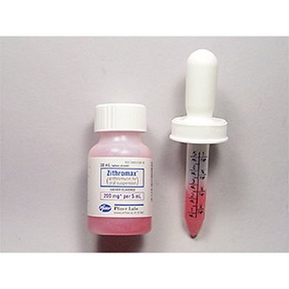 Zithromax® (Azithromycin), 200mg/5mL, Suspension, 30mL Bottle