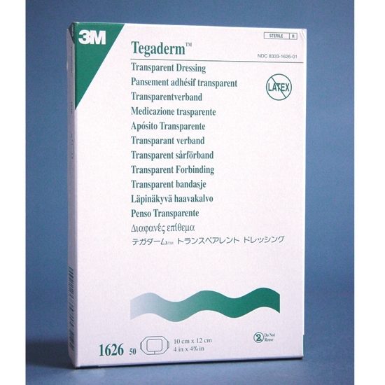 Tegaderm Iv ドレッシング 3.5 X 4.5 インチ 50（3M Tegaderm IV