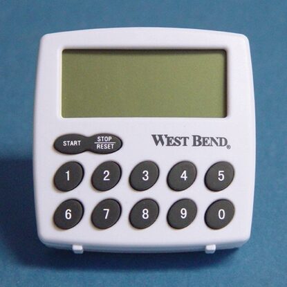 GraLab® Electronic Alarm Timer 100 Minutes Dial Display, Each