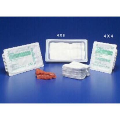 Sponges, X-Ray Detectable, 16-Ply, Latex Free, Sterile, 4" x 4", Vistec™, 10/Tray