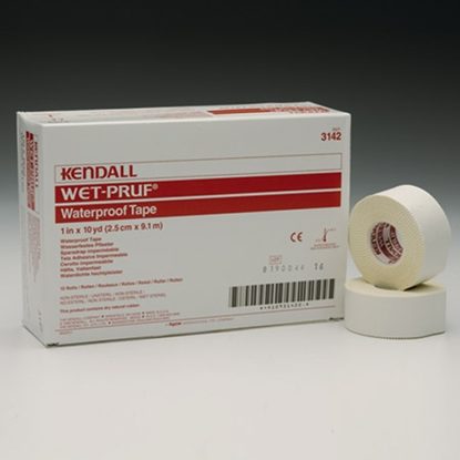 Tape, Waterproof, Kendall, 1" x 10 Yards, 12/Box