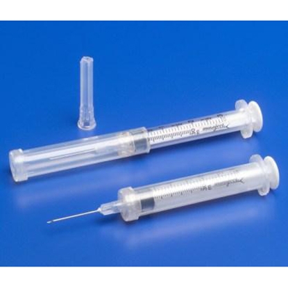 BD Eclipse™ Safety Hypodermic Syringe With Needle 3cc 25G x 5/8", 50/Box