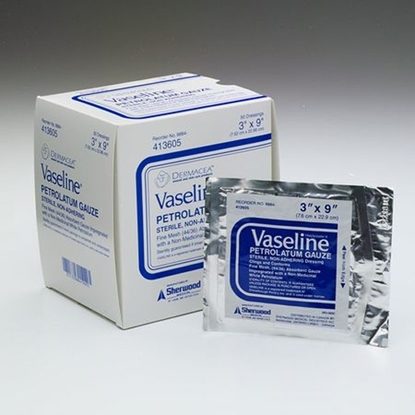 Gauze, Petrolatum, 1" x 36", Sterile, Vaseline™®, 12/Box
