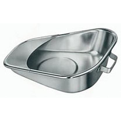 Bed Pan, Fracture 12 1/2", Female  Stainless Steel, Each