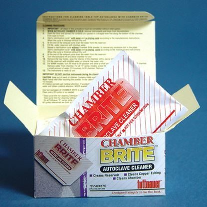 Cleaner, Autoclave, Pre-Measured Packets, Chamber Brite, 10/Box