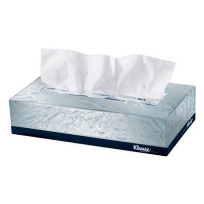 Tissue, Facial, 2-Ply, 8.25" x 8.75", Kleenex®, 125/Box, 12 Boxes/Case