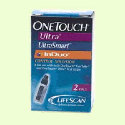 Control Solution, One Touch® Ultra, Blood Glucose, 2/Package