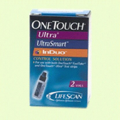 One Touch® Blood Glucose Control Solution, 2/Package