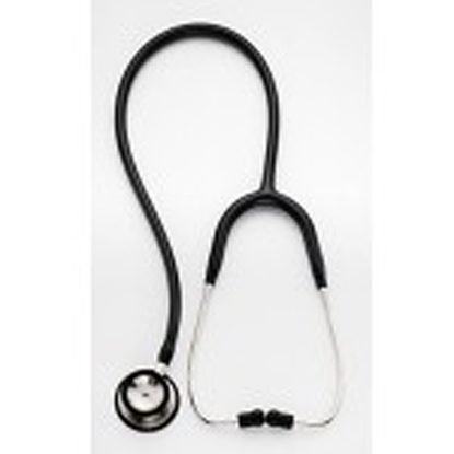 Stethoscope, Professional, Pediatric, Double-head, Black, 28", Each
