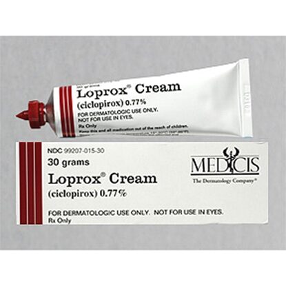 Loprox®, (Ciclopirox), 0.77%, Cream, 30gm Tube