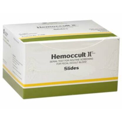 Hemoccult II® Triple Slides Cancer Screening Test Kit Fecal Occult Blood Test (FOBT), 34/Box