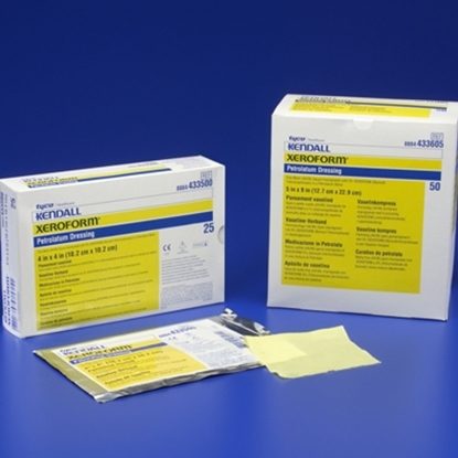 Dressing, Petrolatum, 4" x 4", Sterile, Xeroform™, 25/Box